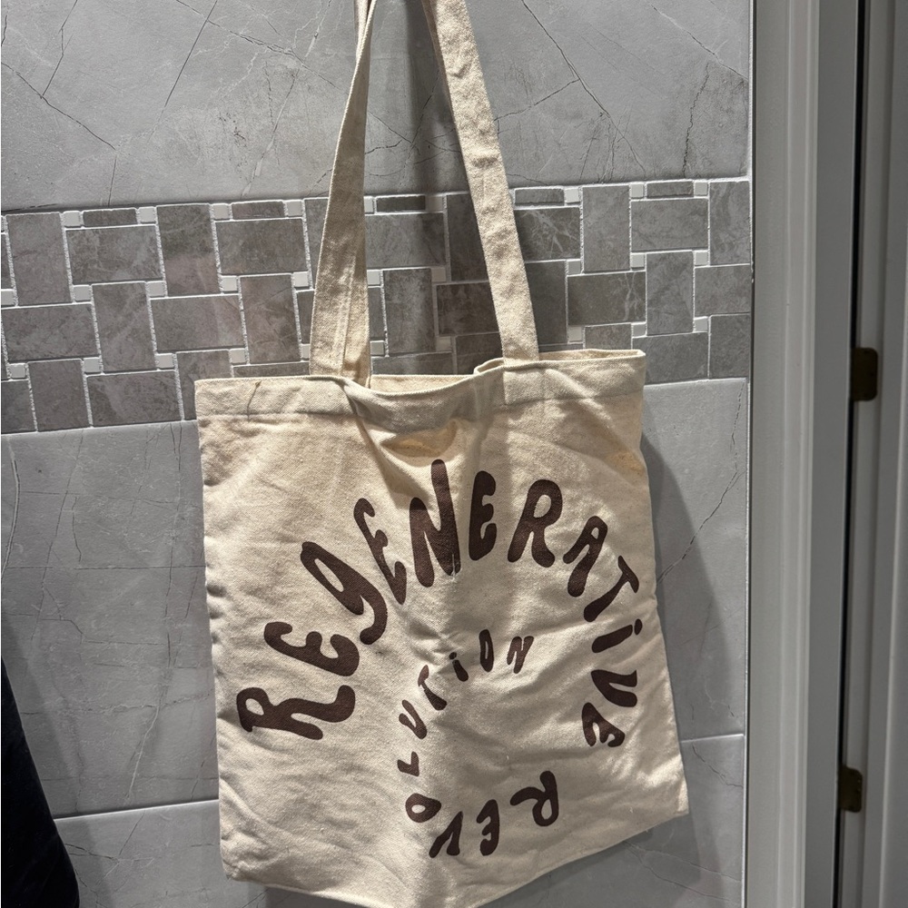 Christy Dawn Cream Canvas Tote